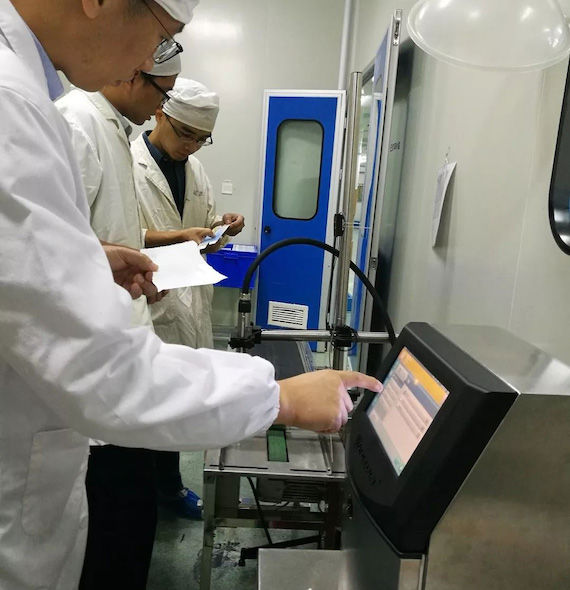 中国区首台videojet 1580安装于知名合资制药企业